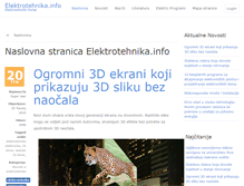 Tablet Screenshot of elektrotehnika.info